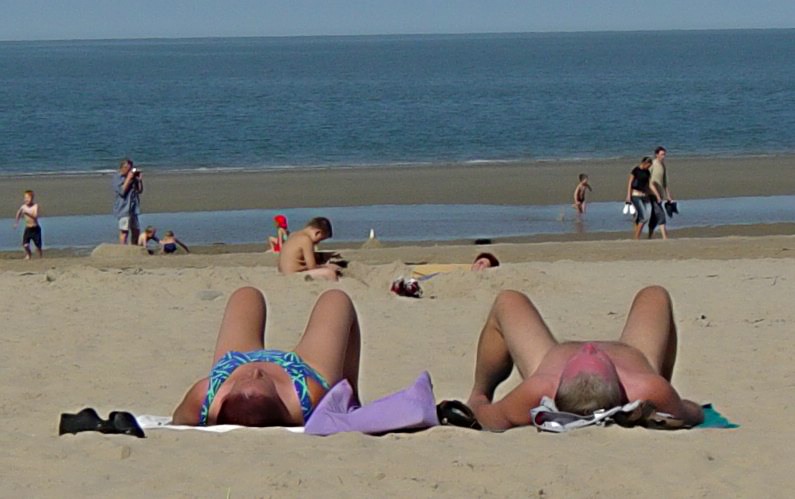 an einem strand in paraguay von Reiner Rache