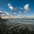 An einem Strand von Teneriffa