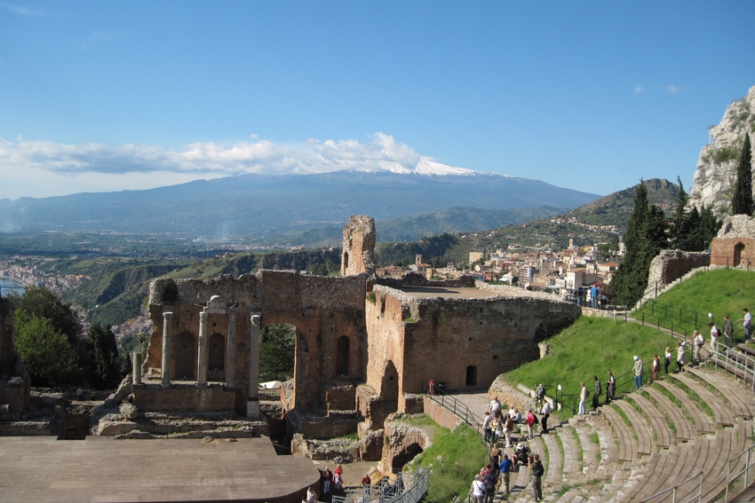 An einem trüben Tag: Sehnsucht nach dem letzten Urlaub in Taormina