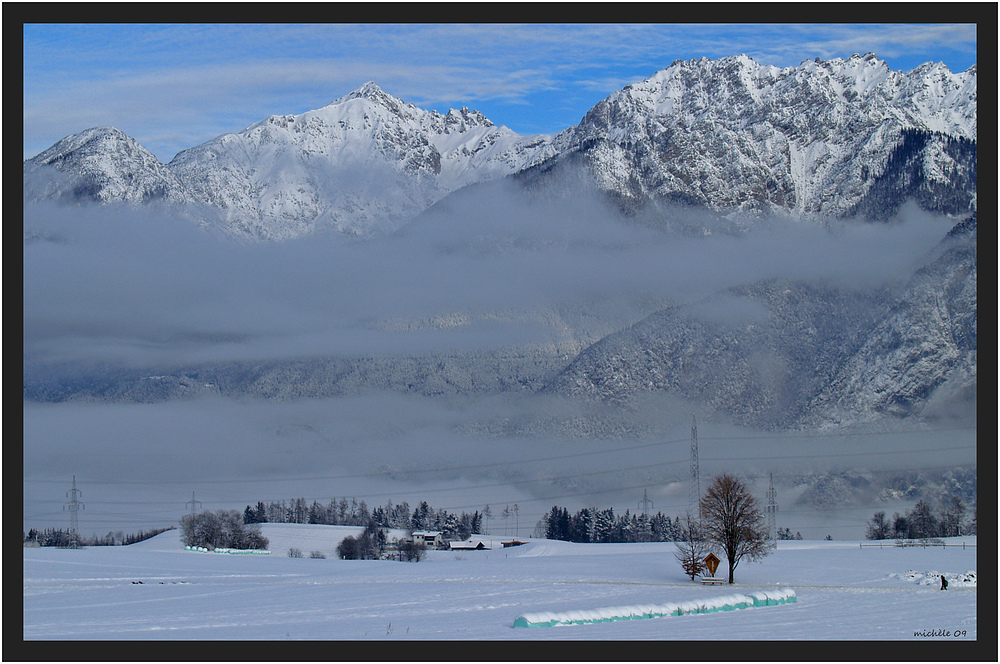 An einem Wintertag im Tirol