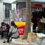 An einer Straßenecke in Hefei (2)