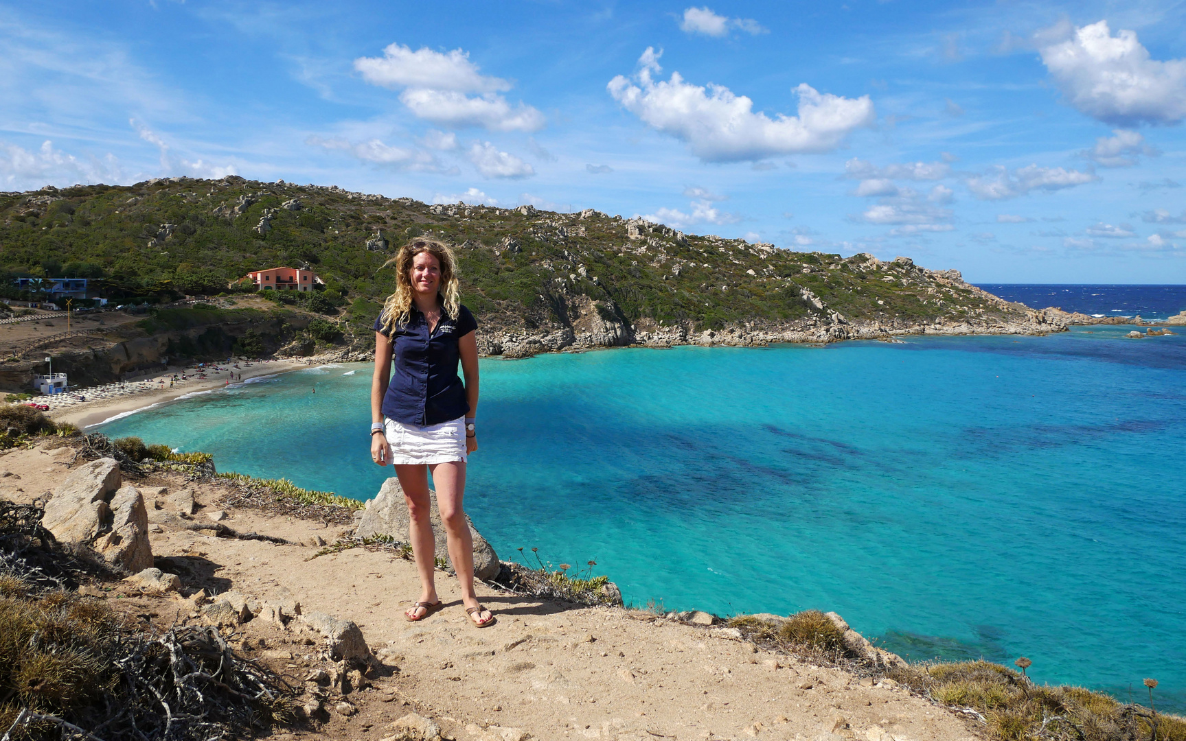 An einer traumhaften Bucht auf Sardinien