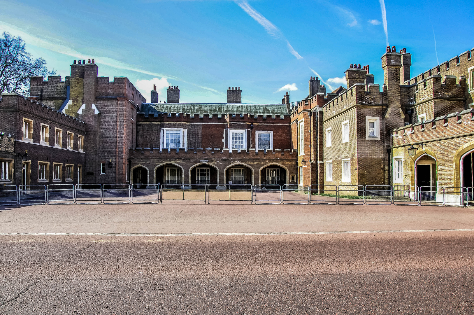 an empty St James Palace