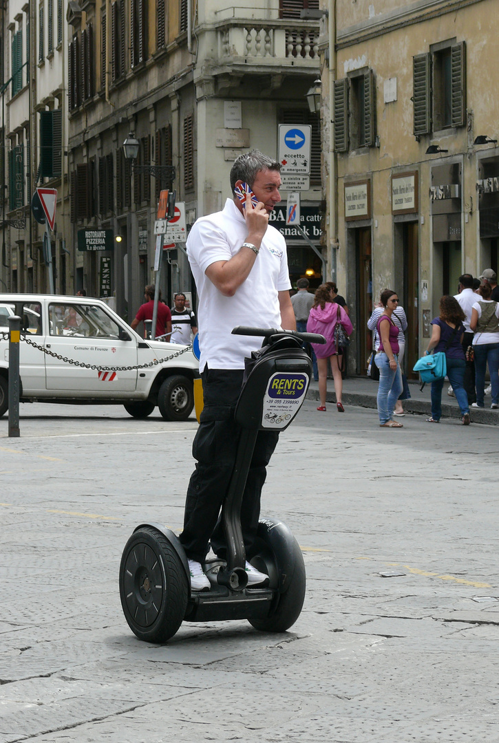 an Englishman in Florence