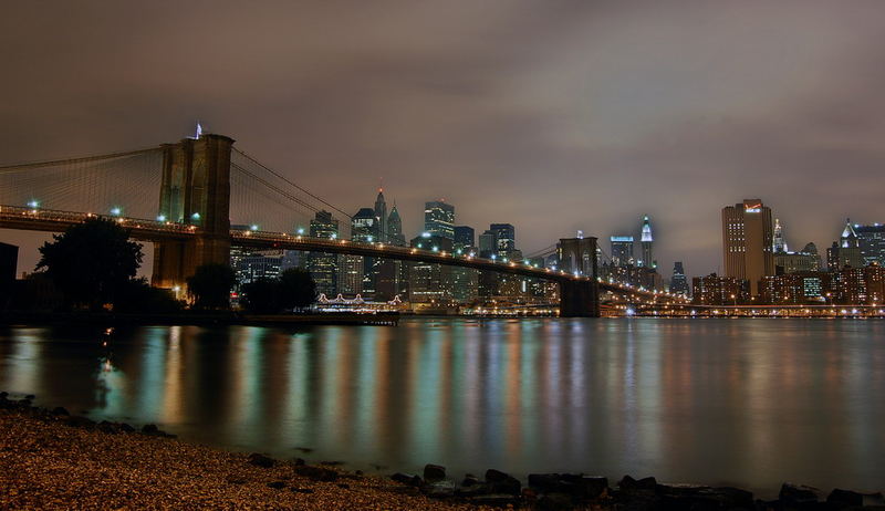 An evening at the Brooklyn Bridge 2