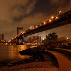 An evening at the Brooklyn Bridge