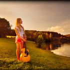 An evening at the lake