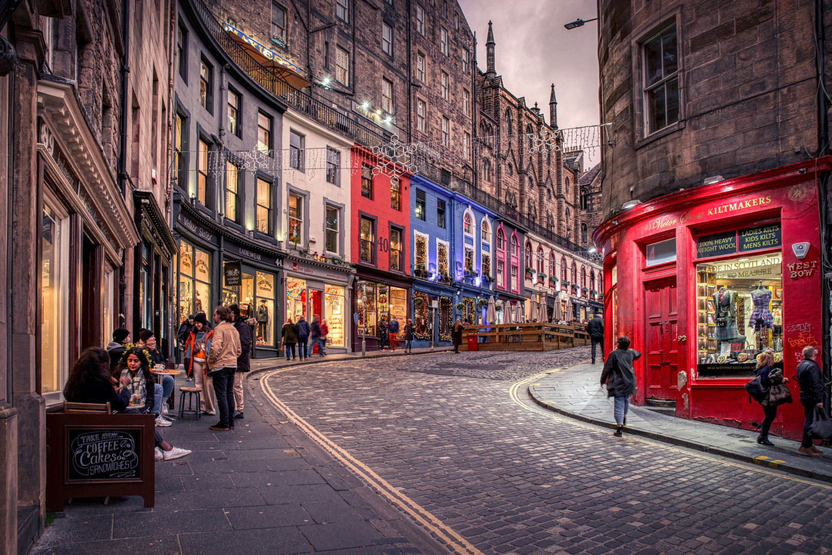 An evening at Victoria Street