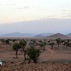 An Evening in Namib Rand Area