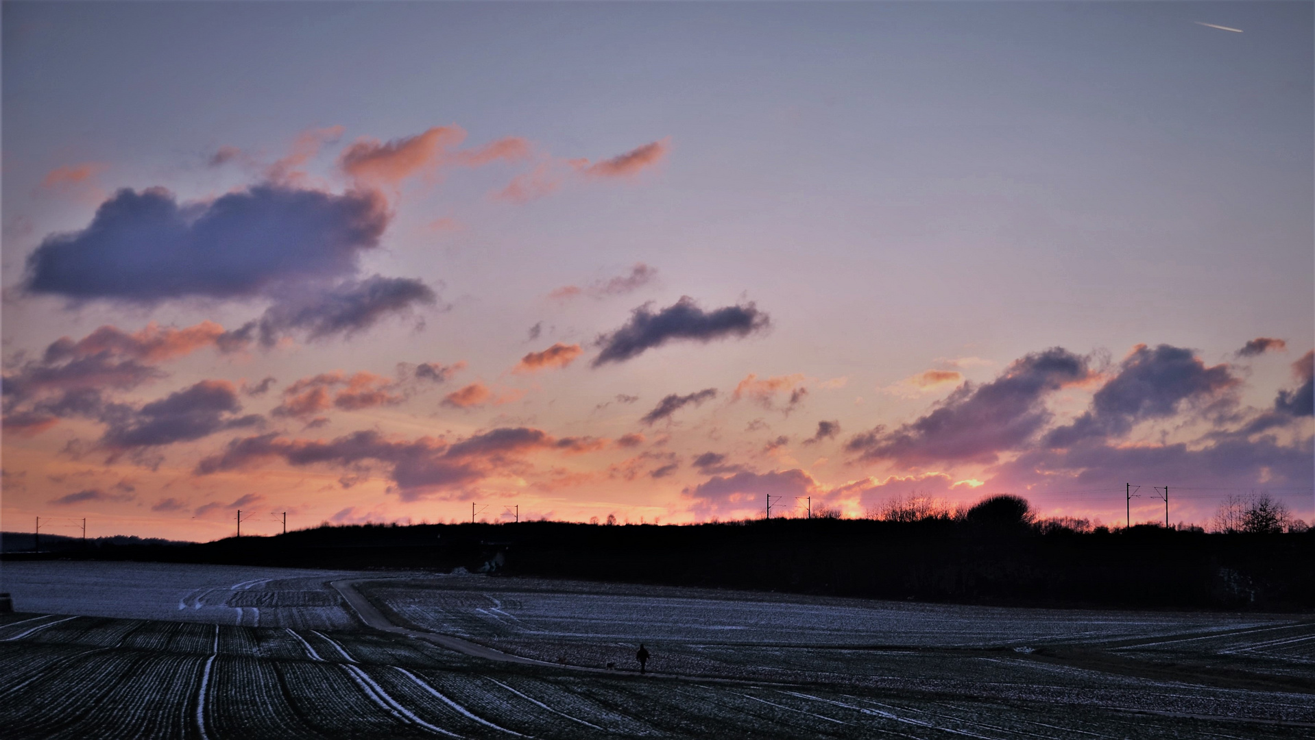 an evening walk.....