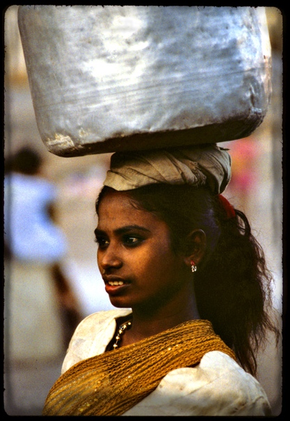 An Indian Sophia Loren, living in a slum of Mumbai