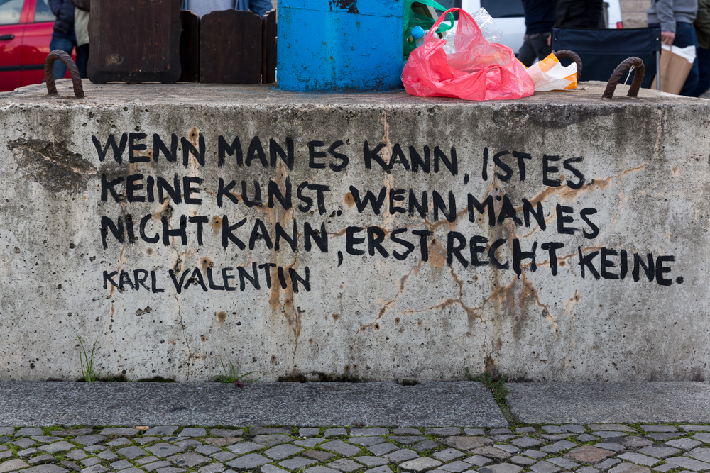 An jedem Spruch ist etwas wahres dran.