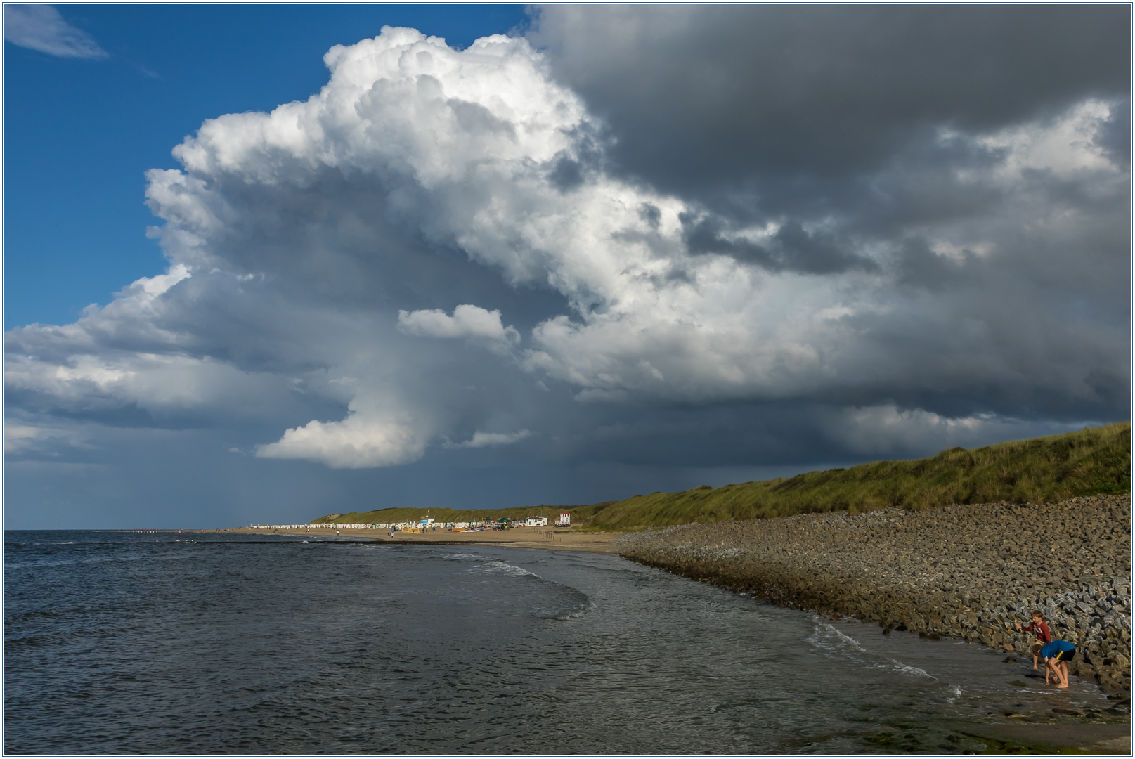 An Land war Gewitter... (Variante 1)