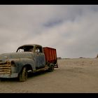 An Old Chevrolet in the Middle of the Chilean Dessert