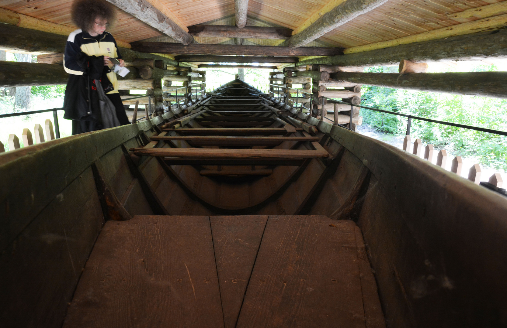 An old church boat