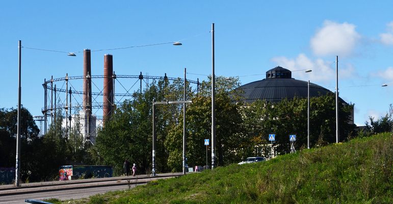 An old gas plant