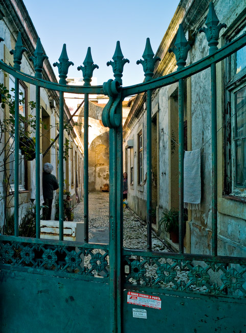 An old gated quarter near Amoreiras