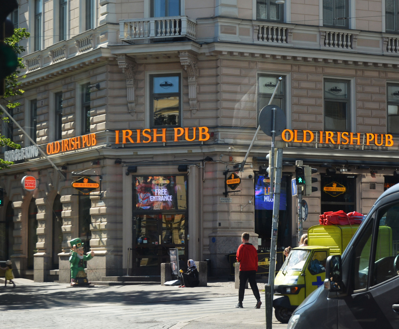 An old irishbub on Helsinki