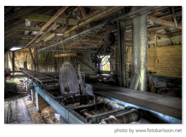 An Old Saw & Lumber Factory HDR