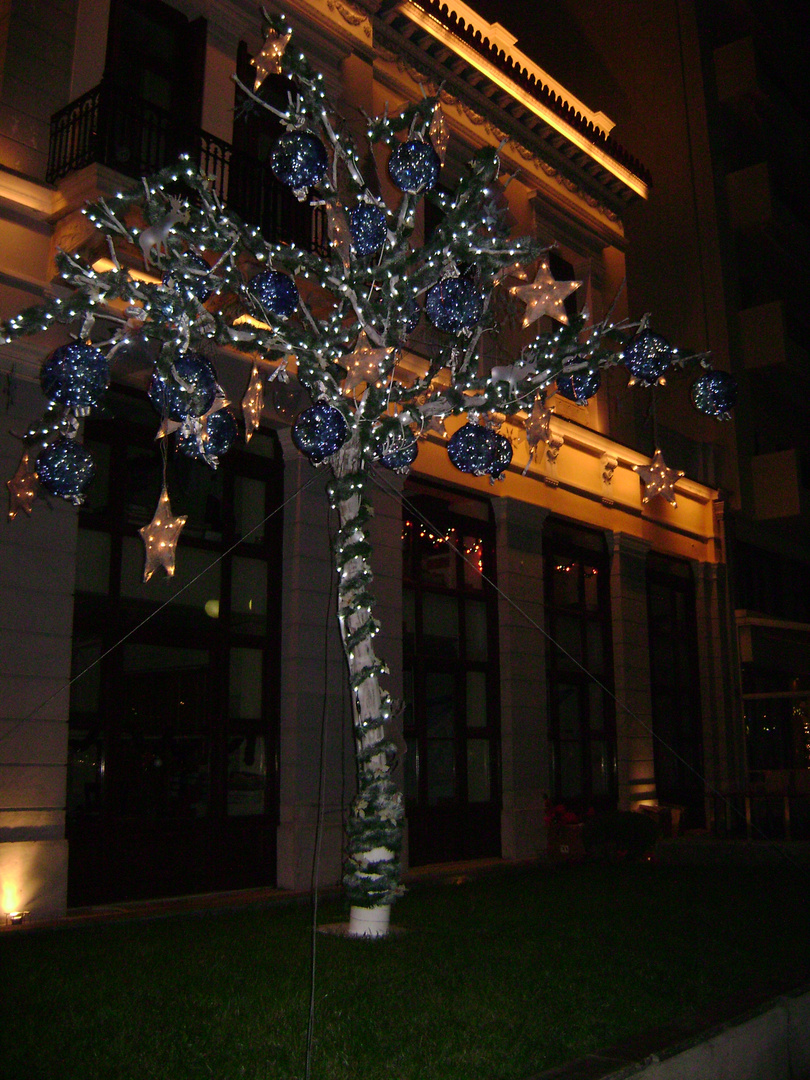 An other part of the christmas decoration outside the Mayor's office