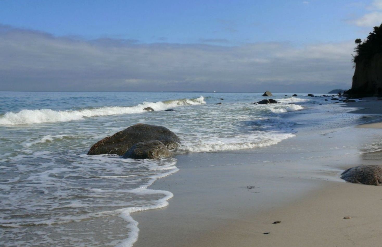 An Rügens Ostküste bei Lobbe