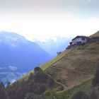 An steilen Hängen im Vinschgau