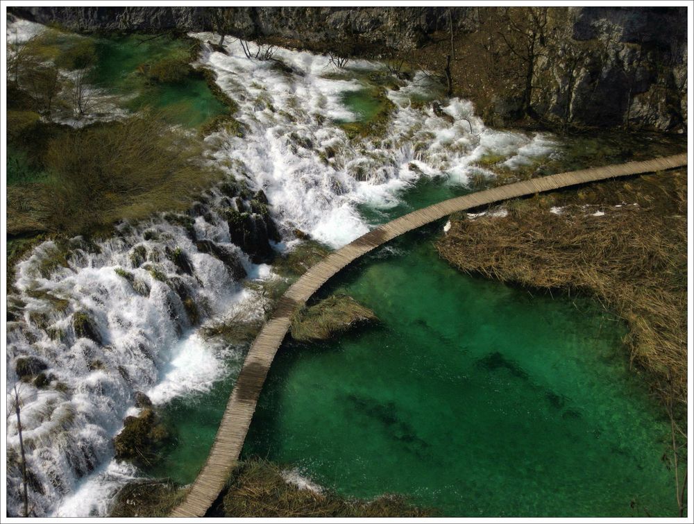 An wilden Wassern - Plitvice