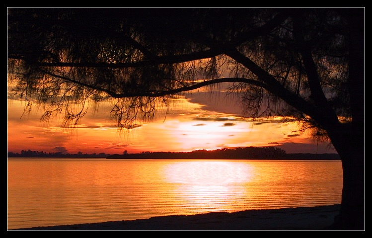 Ana Maria Island Sunset