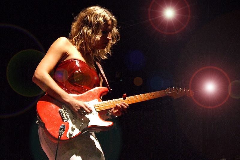 Ana Popovic an der Blues-Night in Gossau