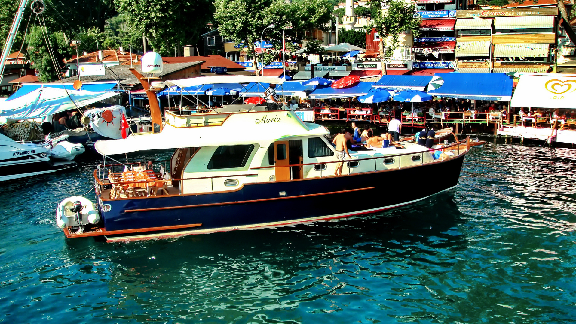 Anadolu Kavagi am Bosphorus