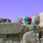 Anaglyphe - Ägypten - Kairo - Sphinx