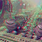 Anaglyphe - Fractal City