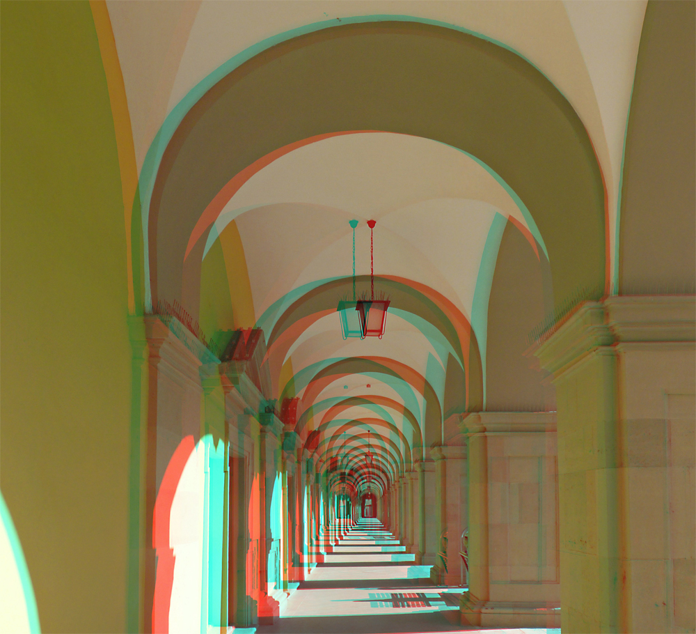 Anaglyphe - Juliusspital Würzburg