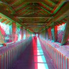 Anaglyphe - Kocherbrücke in Gaildorf