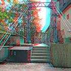 Anaglyphe - Nürnberg Kettensteg