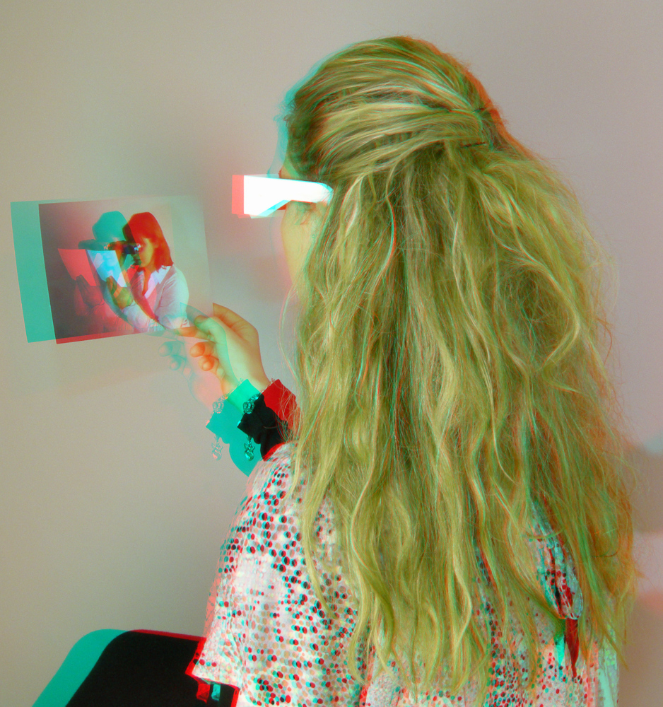 Anaglyphenbild mit Ana