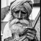 ANALOG!!!  Old Man in Delhi