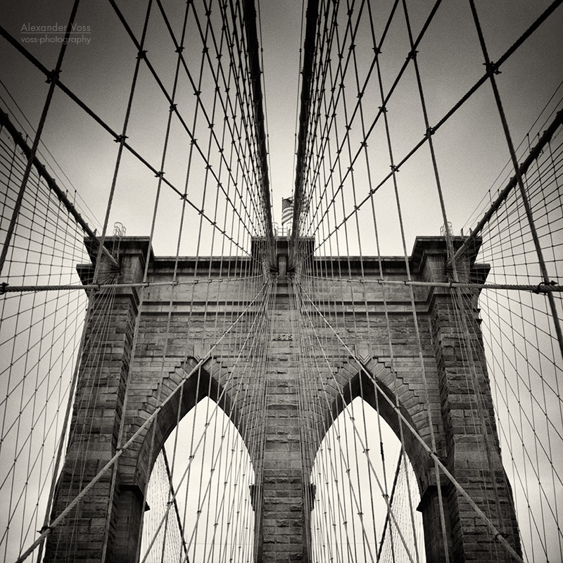 Analoge Fotografie: Brooklyn Bridge