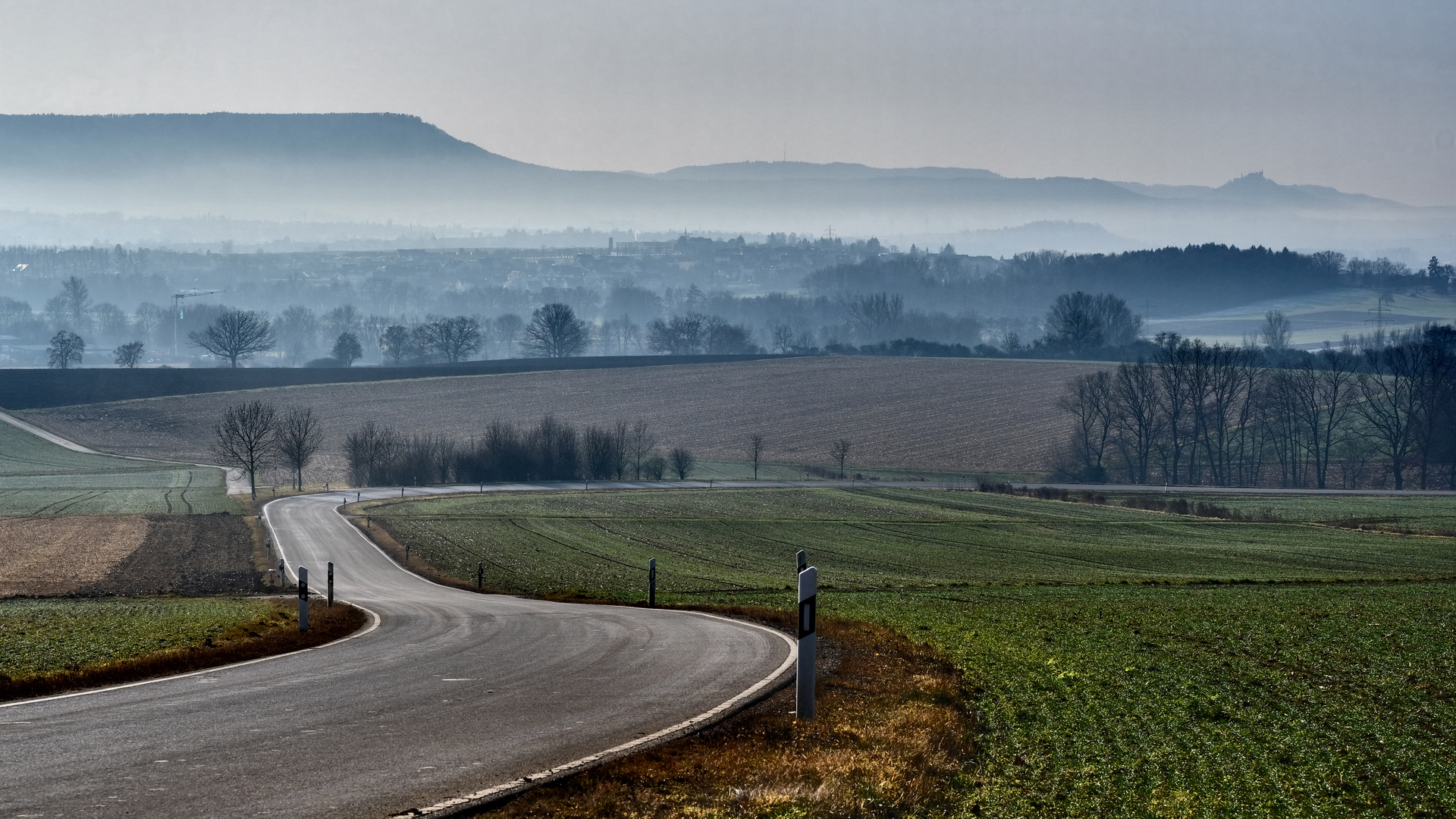 Analoge Landschaft