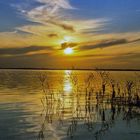 "Analoger" Sonnenuntergang auf Rügen