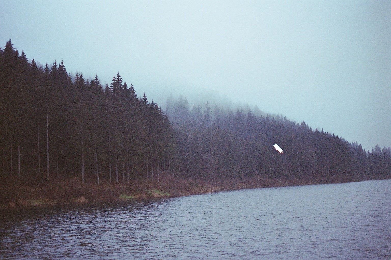 Analogfotografie: Stausee