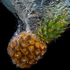 Ananas frisch gebadet