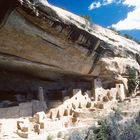 Anasazi , Pueblo Indianer, Urstamm, Cliff Palace im Mesa Verde National Park, Colorado