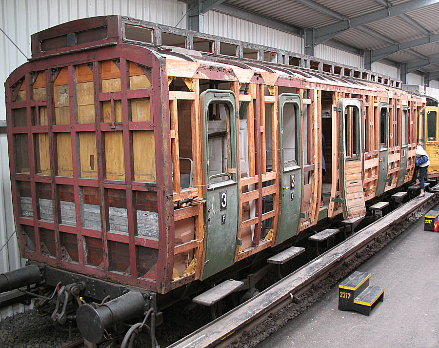 Anatomie eines Eisenbahnwaggons