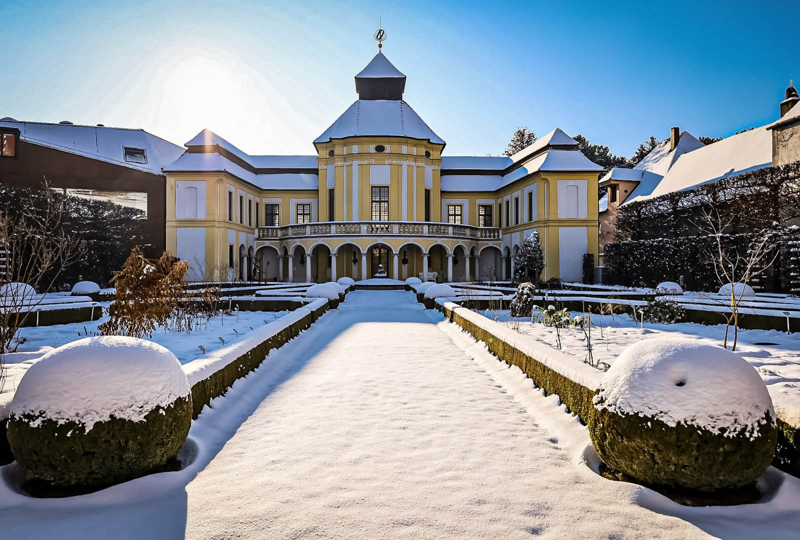 Anatomie Ingolstadt im Winterkleid