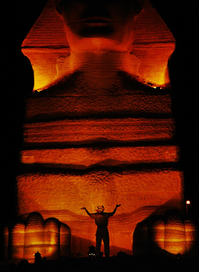 Anbeten der Sphinx