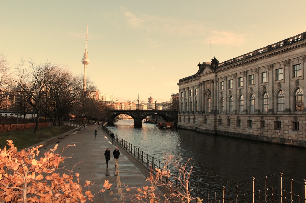 Anche a Berlino un po' di sole!