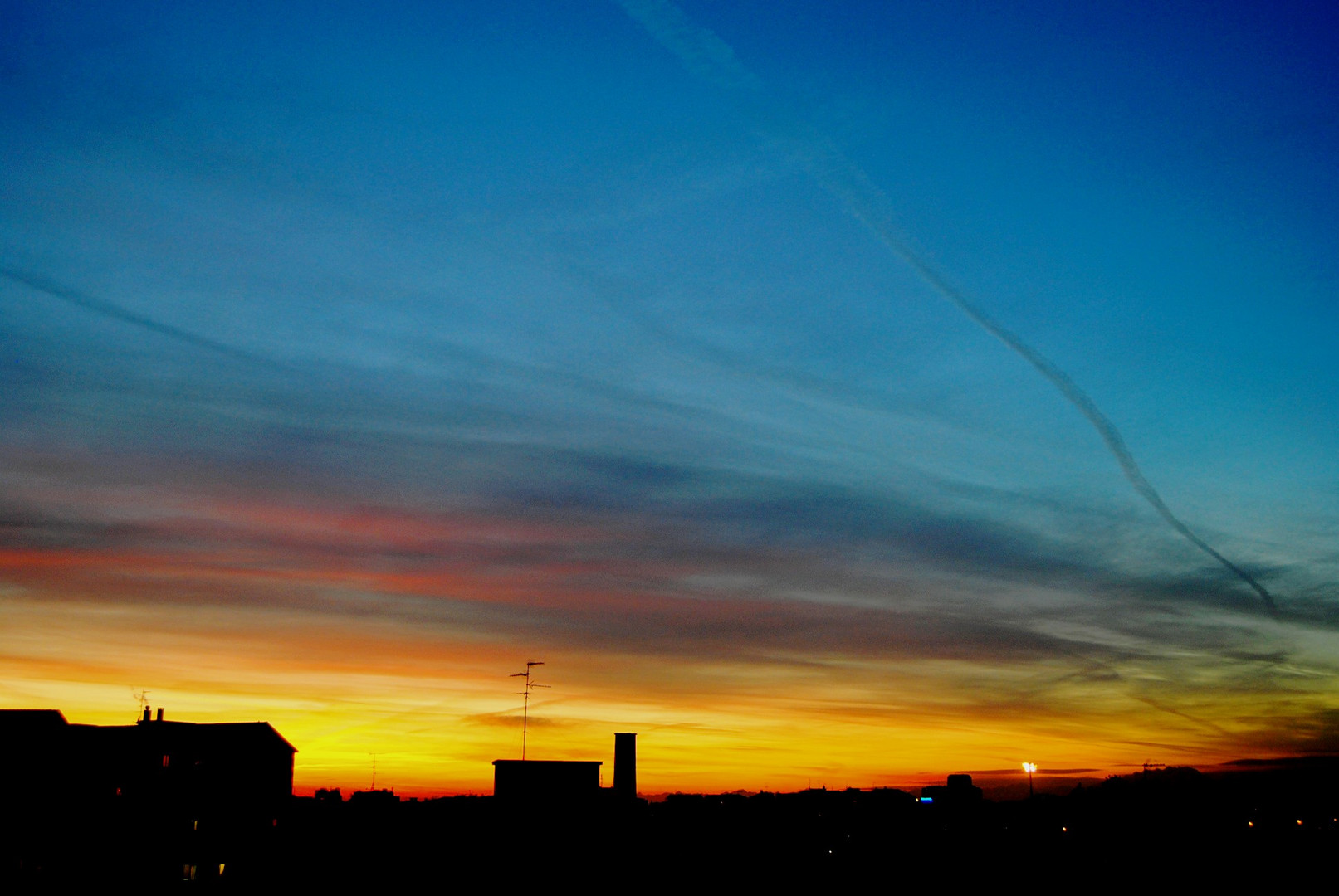 anche a Milano i tramonti sono belli
