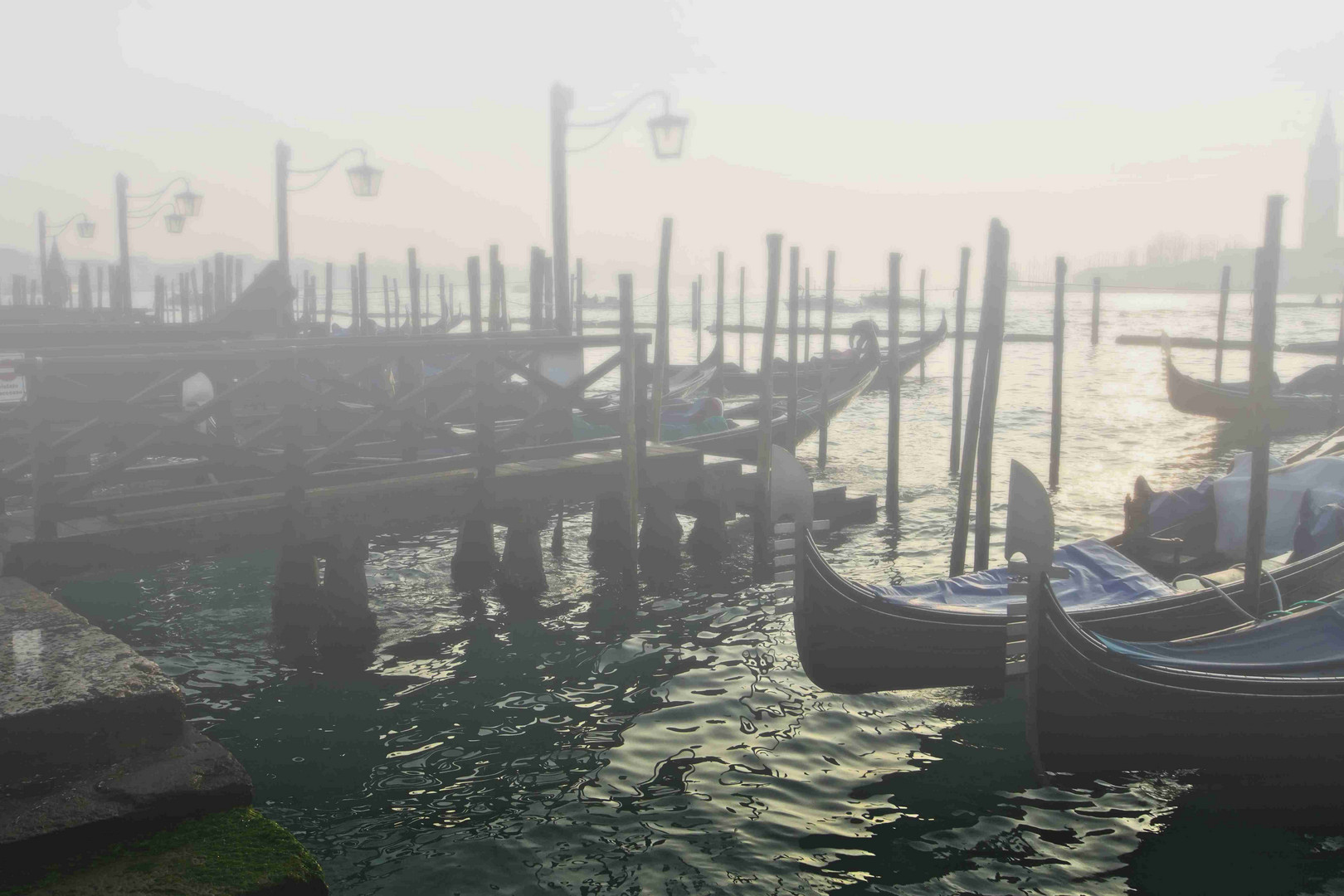 Anche con la nebbia Venezia è...Venezia