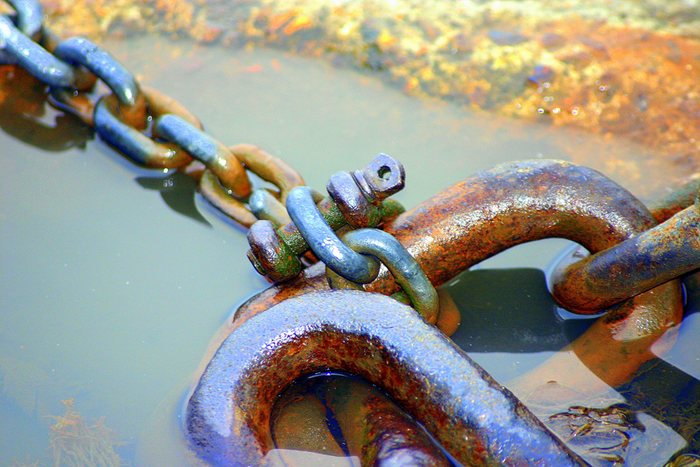 Anchor Chains at Wells Quay